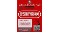 Celebrity Bartender Night Fundraiser